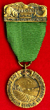 Hornaday Award Medal (Bronze medal shown on right)